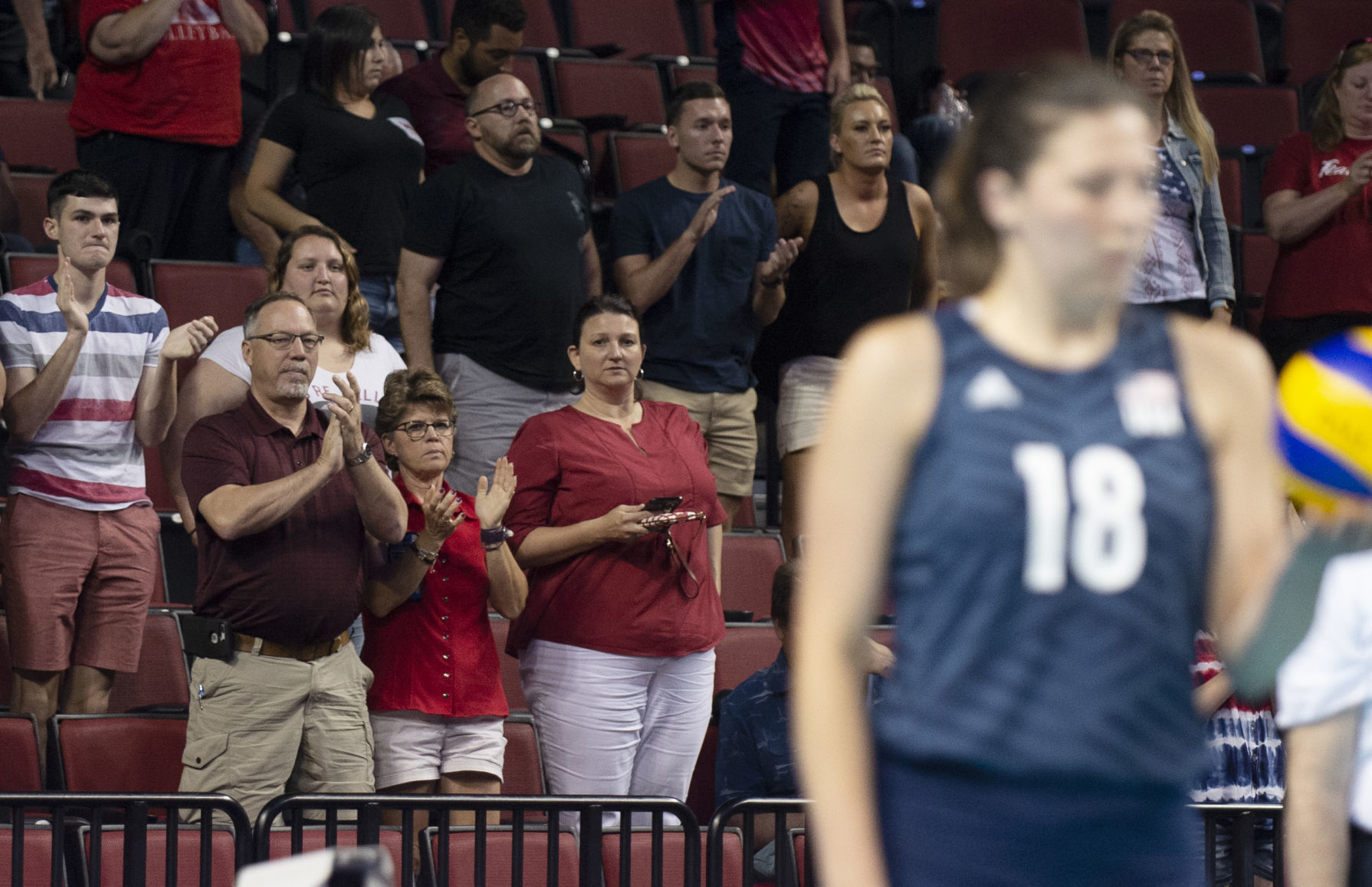 U.S. vs. Korea volleyball, 6.4
